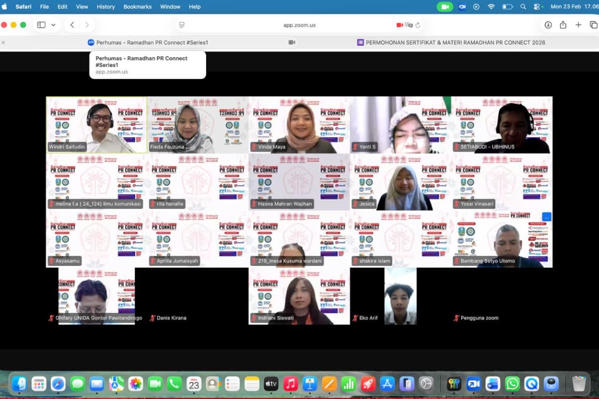 Ramadhan PR Connect Series 1 Dorong Kolaborasi Humas Di Era Transformasi Digital